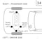 Anchor Industries Buick V6/V8 3.8 05-97/Cad V8 4.6 05-00/O Motor Mount, 2895 2895 - alternate 5